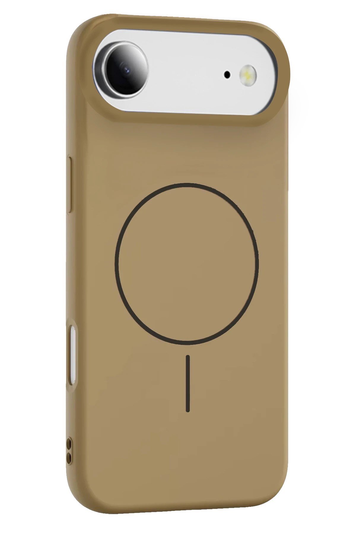 Mey İthalat®   iPhone 17 Air Jully Magsafe Kapak - Çöl Titanyum