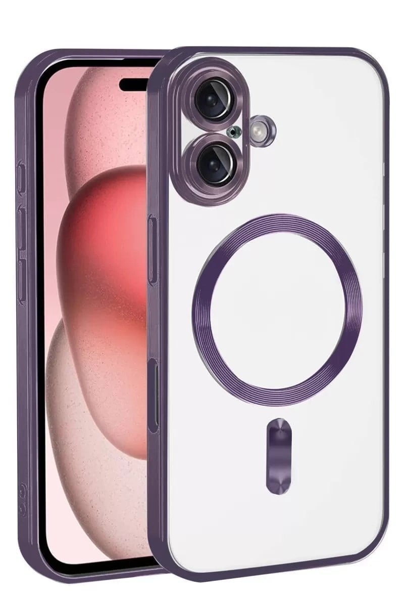 Mey İthalat®   iPhone 17 Kross Magneticsafe Kapak - Mor