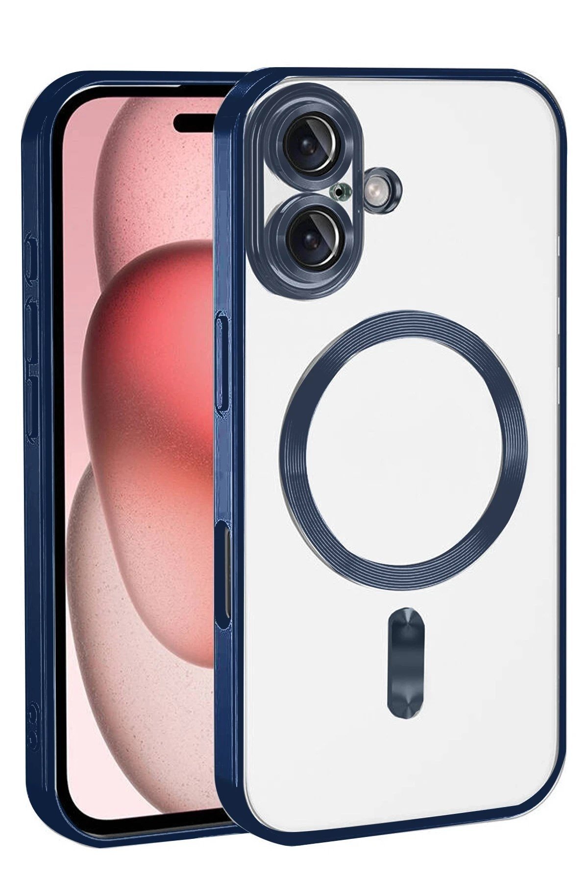 Mey İthalat®   iPhone 17 Kross Magneticsafe Kapak - Lacivert