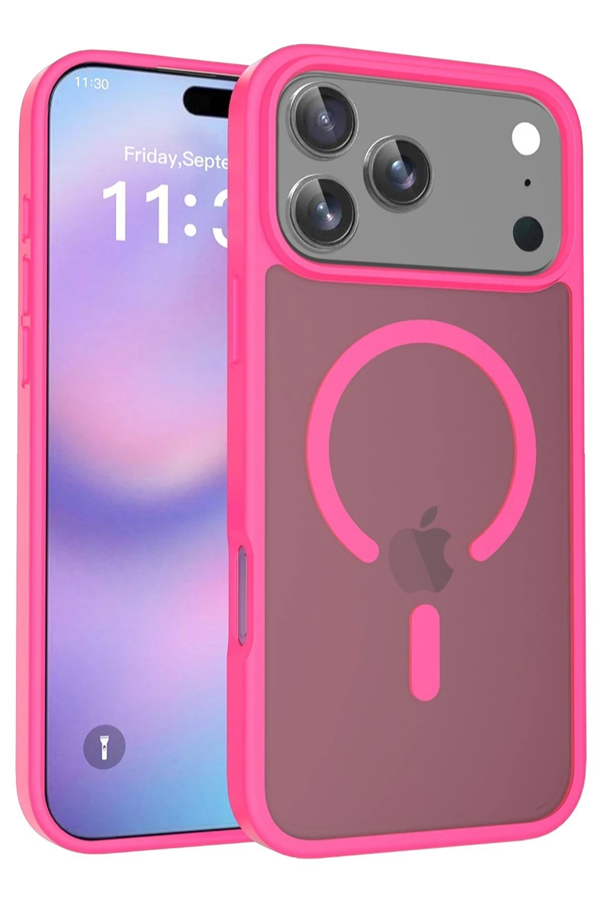 Mey İthalat®   iPhone 17 Pro Max Jota Magsafe Kapak - Rose
