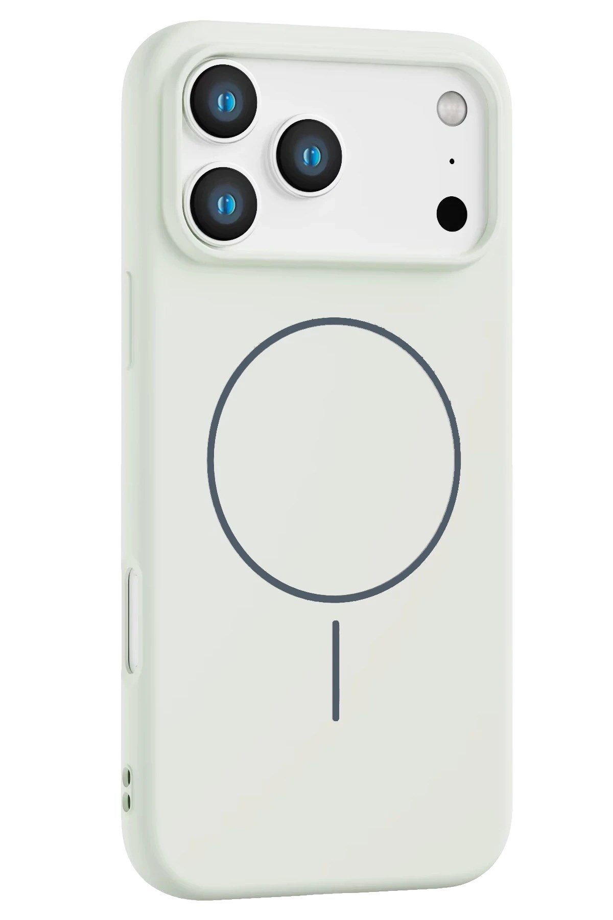 Mey İthalat®   iPhone 17 Pro Max Jully Magsafe Kapak - Beyaz