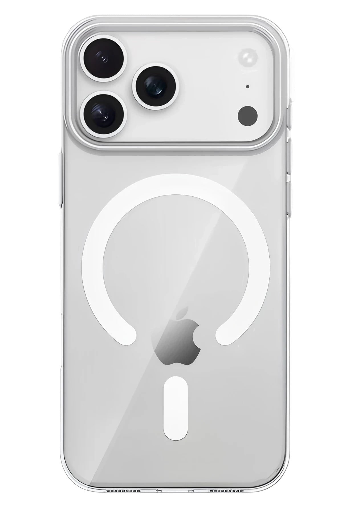 Mey İthalat®   iPhone 17 Pro Max PC Blank Magsafe Kapak - Şeffaf