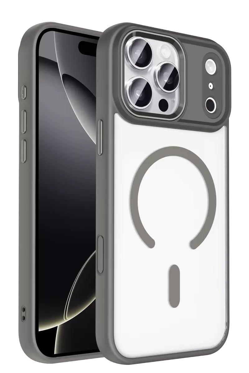 Mey İthalat®   iPhone 17 Pro Max Terea Magsafe Kapak - Gri