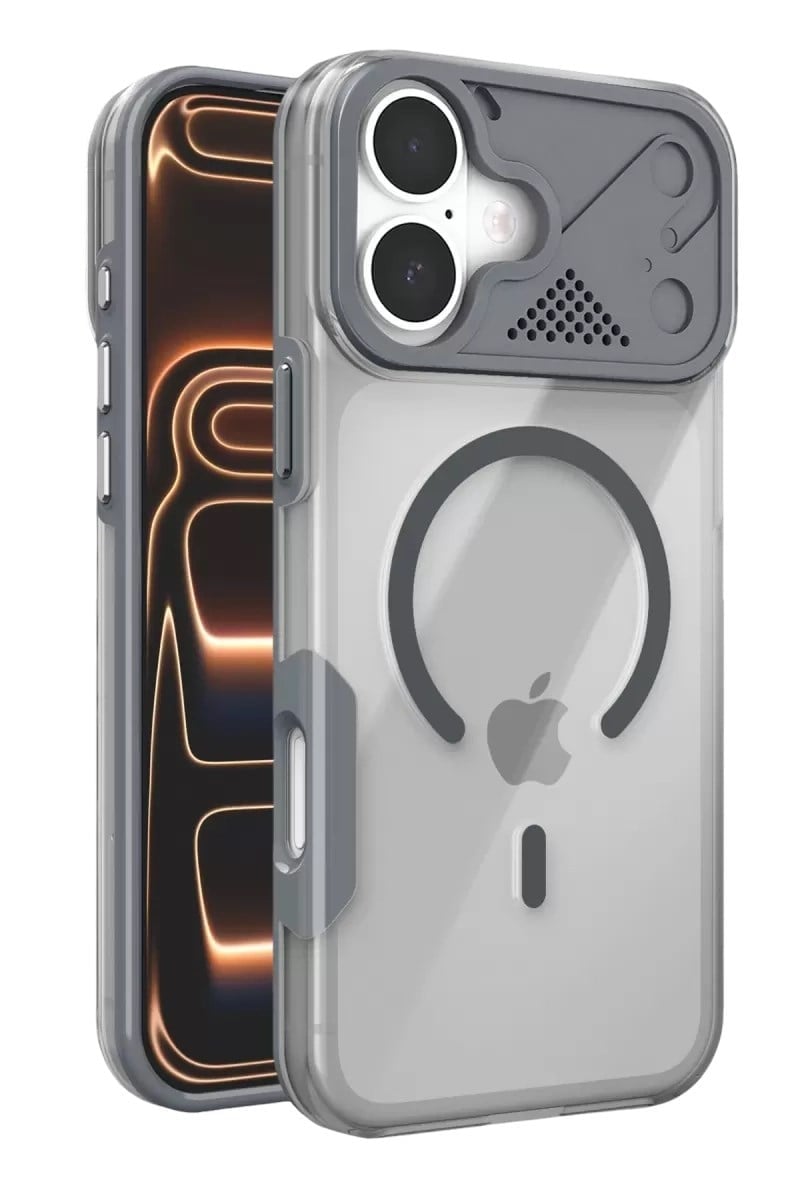 Mey İthalat®   iPhone 17 Zinko Magsafe Kapak - Titan Gri