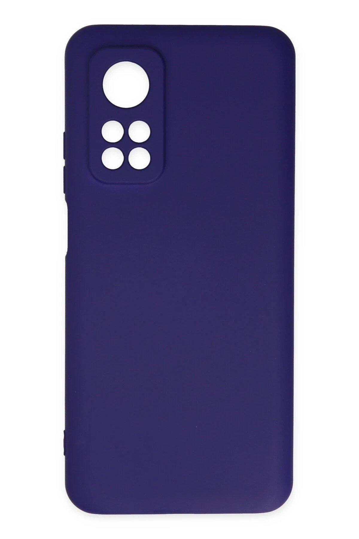 Mey İthalat®   Mi 10T Kılıf Nano içi Kadife Silikon - Mor