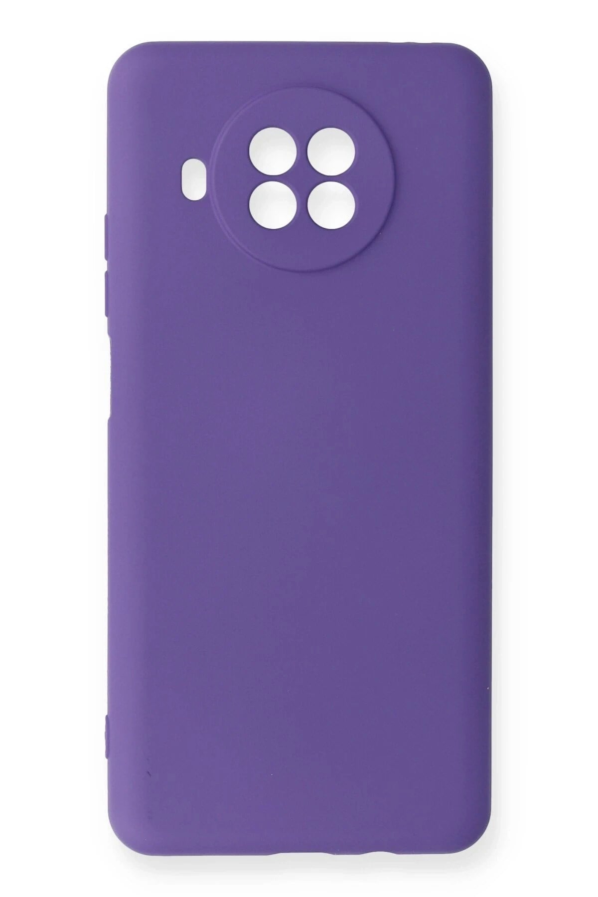 Mey İthalat®   Mi 10T Lite Kılıf Nano içi Kadife Silikon - Mor