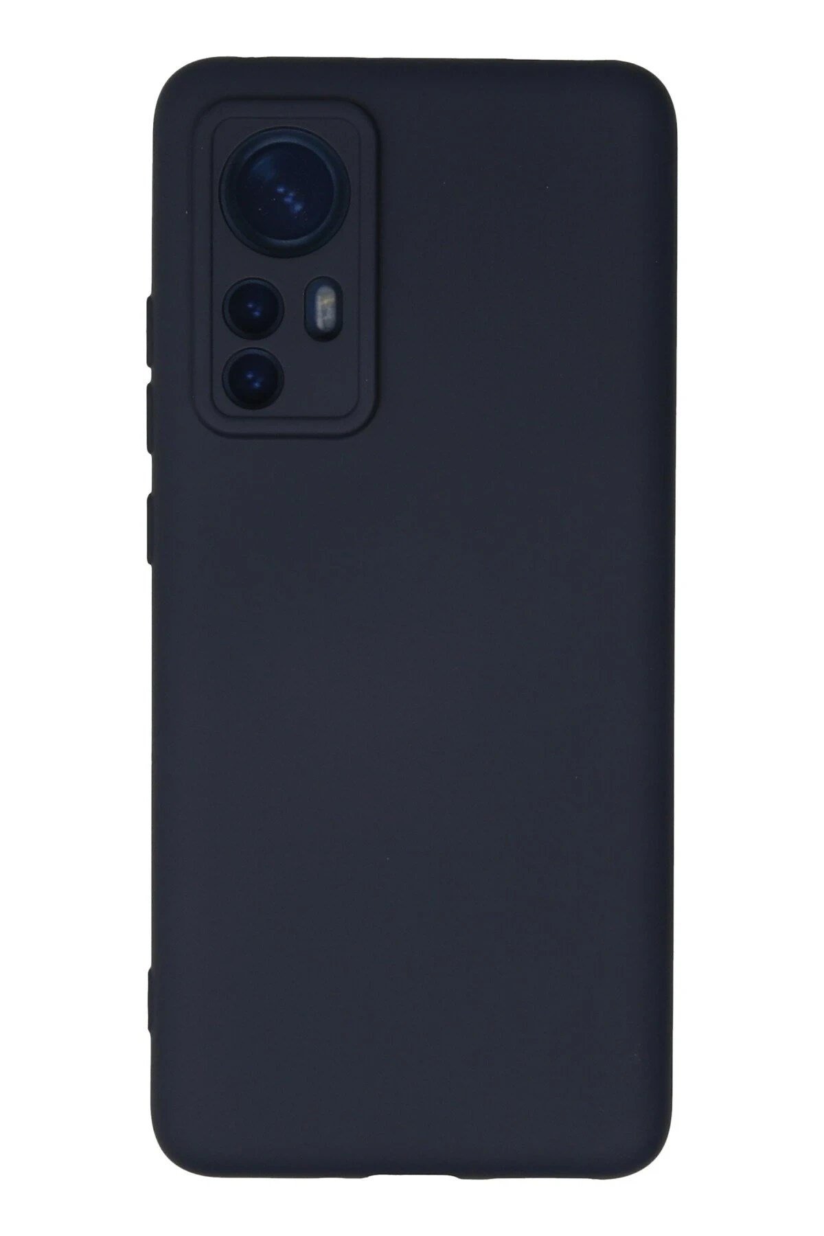 Mey İthalat®   Mi 12 Kılıf Nano içi Kadife Silikon - Lacivert