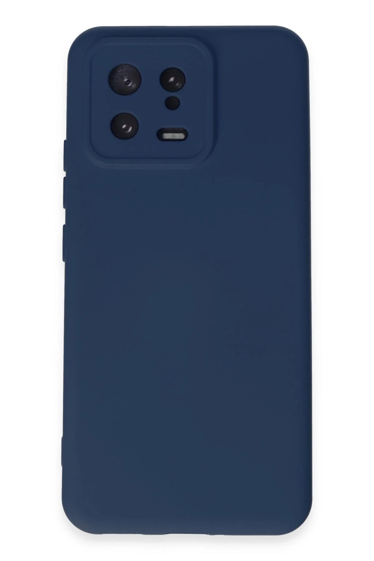 Mey İthalat®   Mi 13 Kılıf Nano içi Kadife Silikon - Lacivert