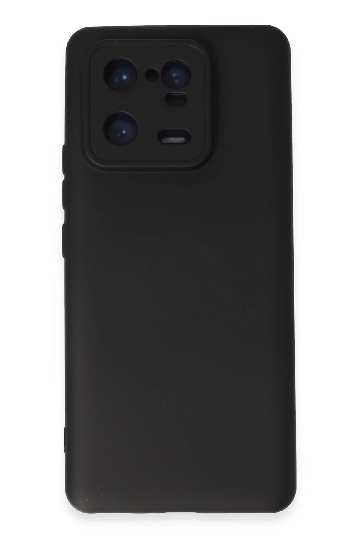 Mey İthalat®   Mi 13 Pro Kılıf Nano içi Kadife Silikon - Siyah