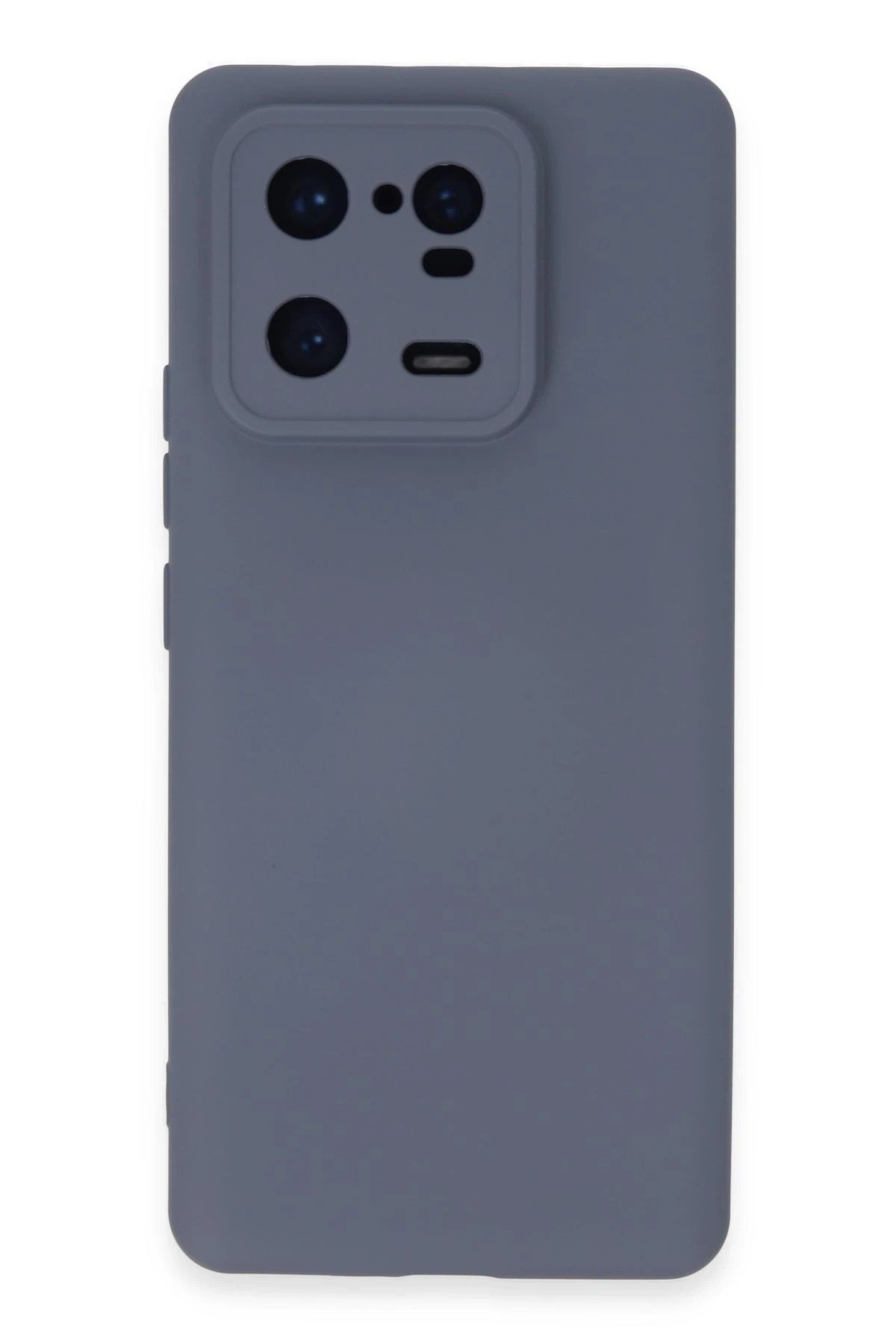 Mey İthalat®   Mi 13 Pro Kılıf Nano içi Kadife Silikon - Gri