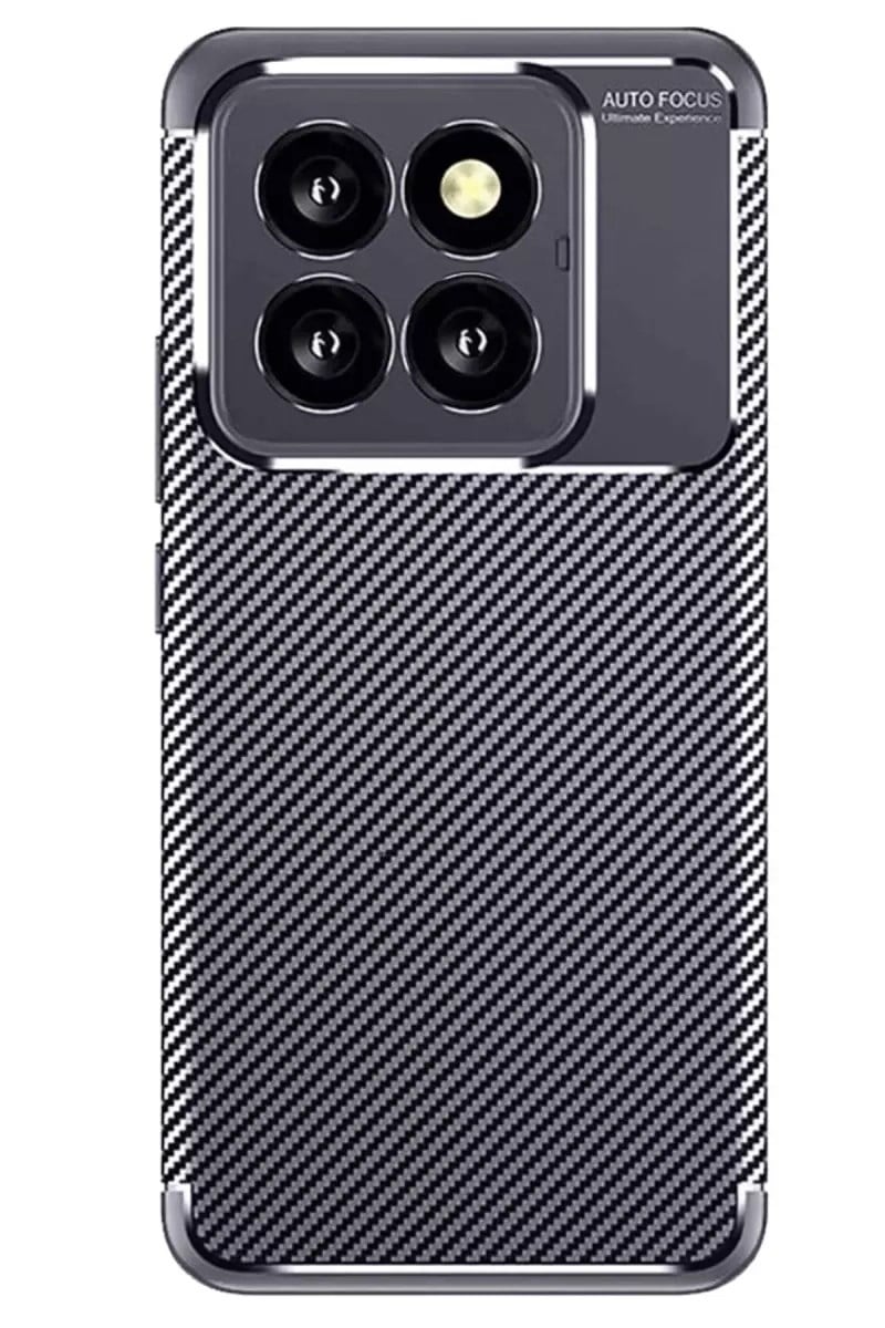 Mey İthalat®   Mi 14T Pro Kılıf Auto Focus Karbon Kapak - Lacivert