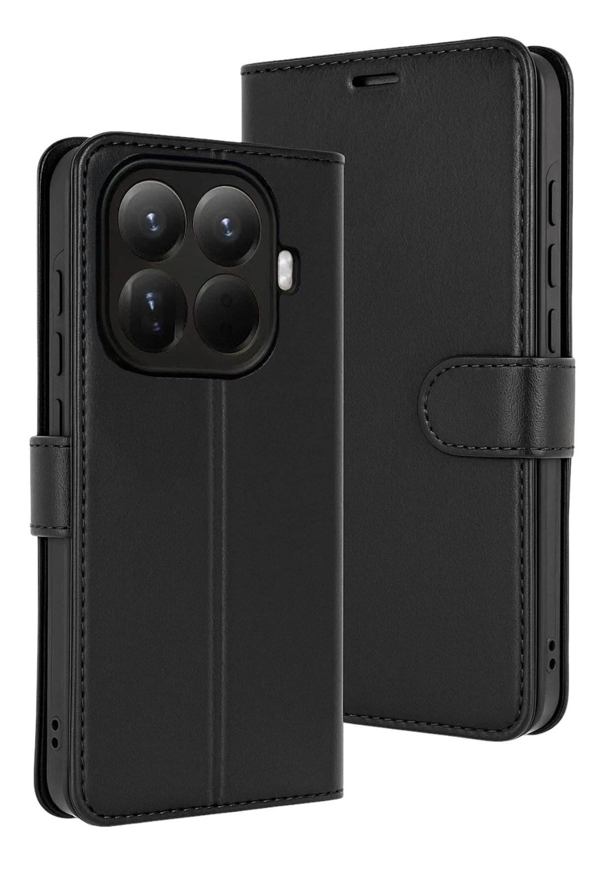 Mey İthalat®   Mi 15T Pro Trend S Plus Kapaklı Kılıf - Siyah