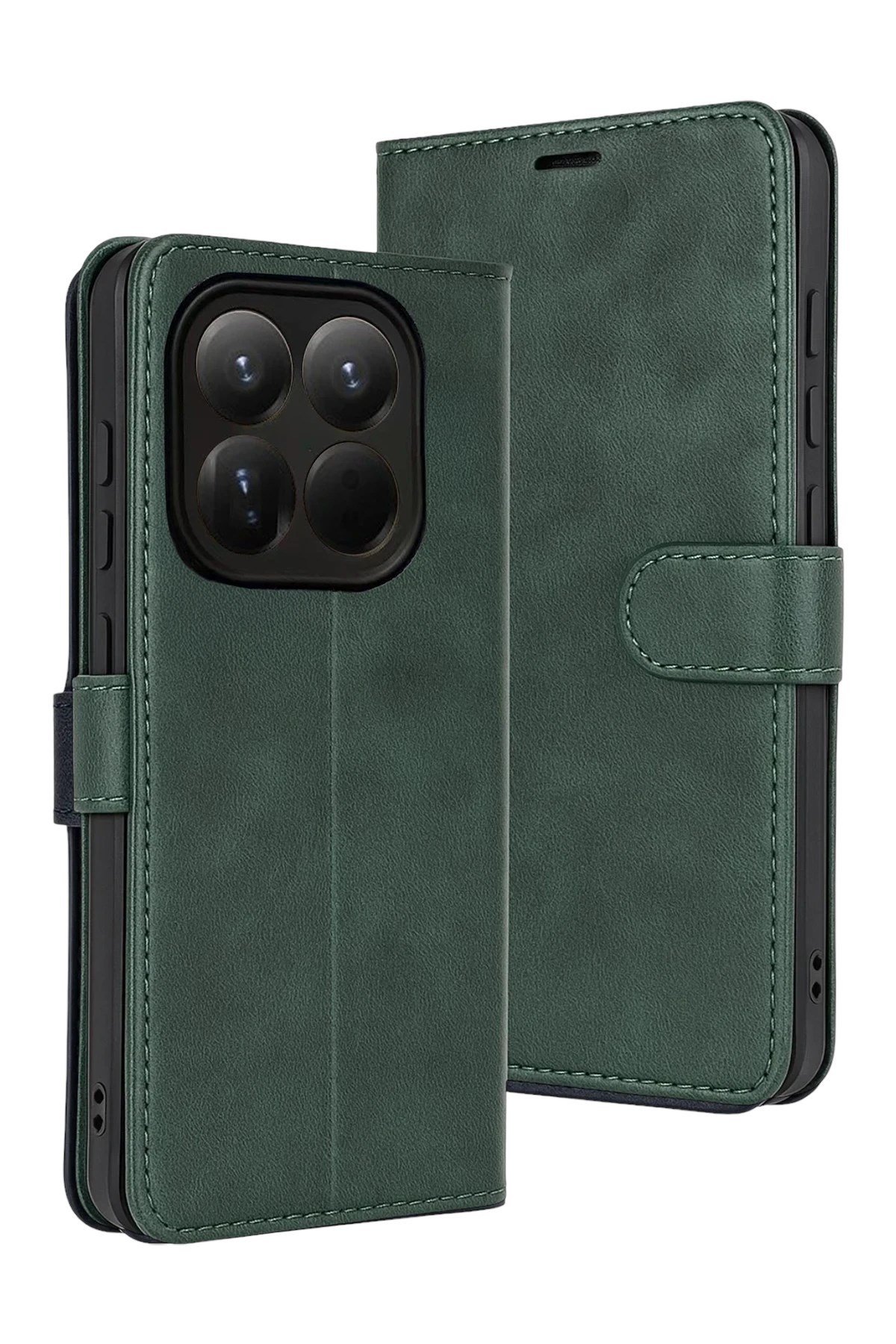 Mey İthalat®   Mi 15T Trend S Plus Kapaklı Kılıf - Yeşil