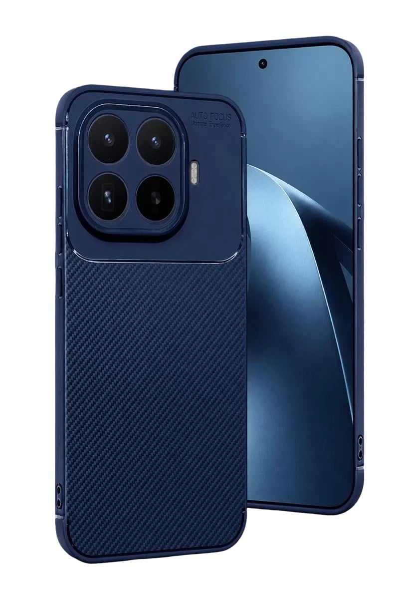 Mey İthalat®   Mi 17T Pro Auto Focus Karbon Kapak - Lacivert