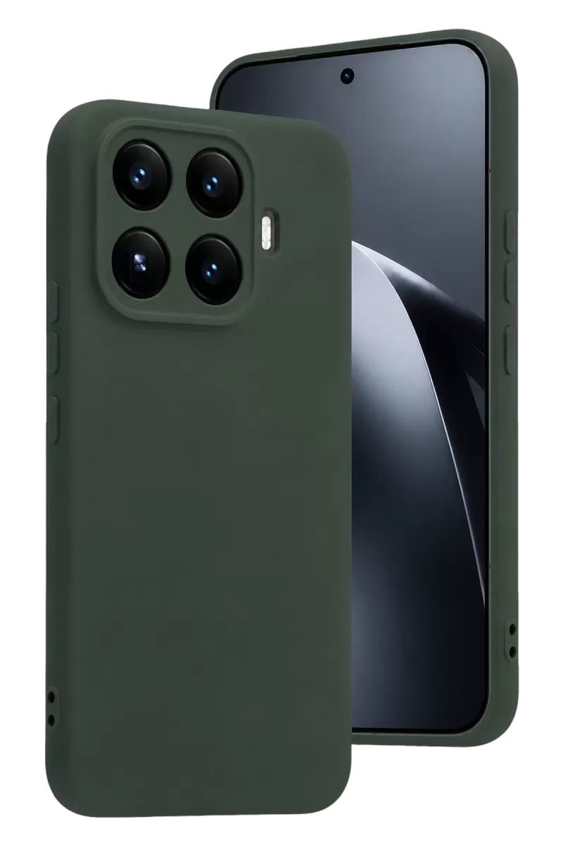 Mey İthalat®   Mi 17T Pro First Silikon - Koyu Yeşil