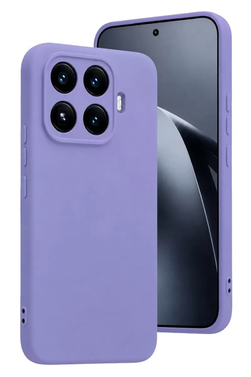 Mey İthalat®   Mi 17T Pro Nano içi Kadife Silikon - Lila