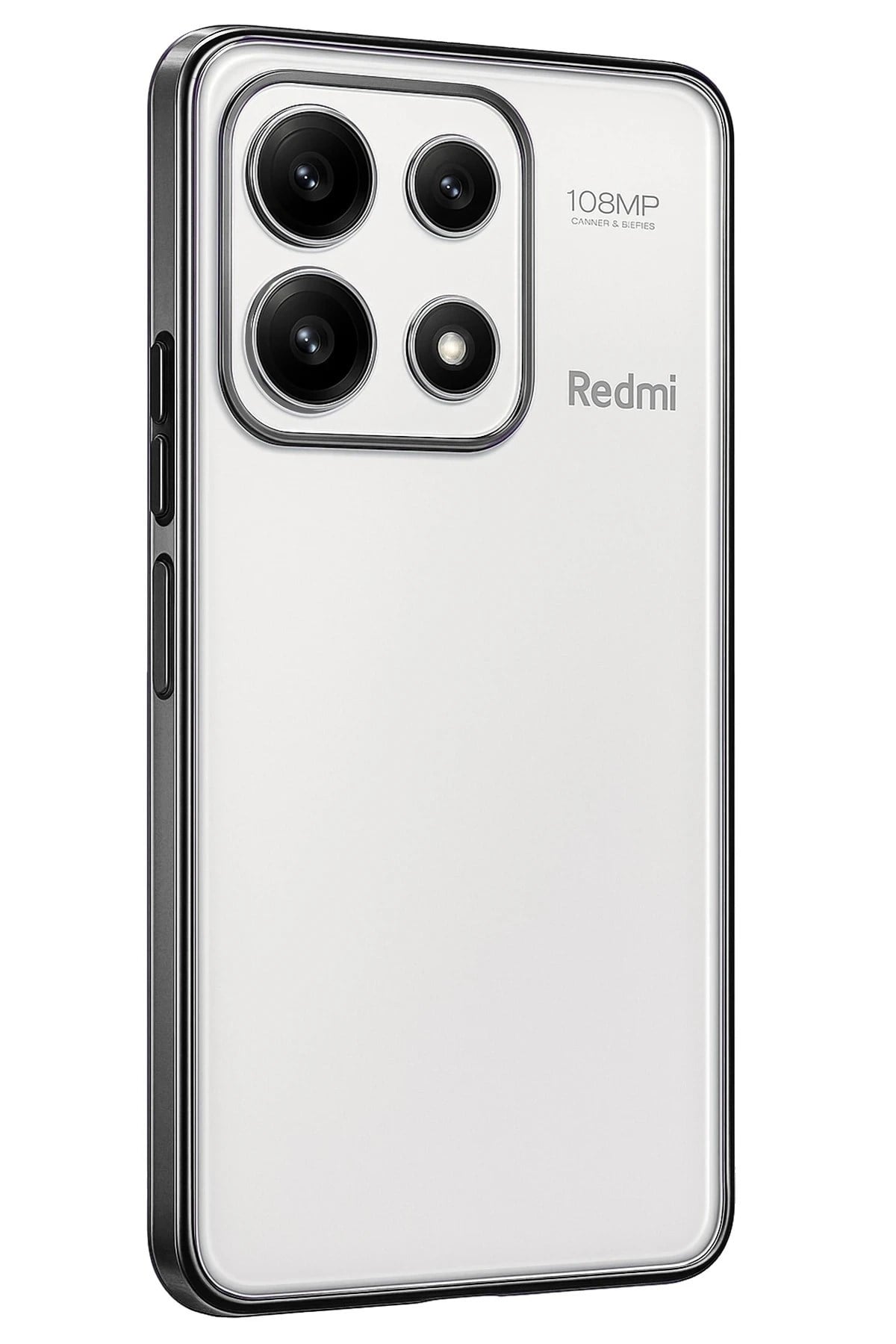 Mey İthalat®   Poco X6 Pro Kılıf  Lensli Silikon - Gümüş