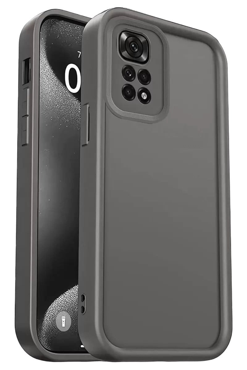 Mey İthalat®   Redmi 10 2022 Kılıf Viera Silikon - Gri