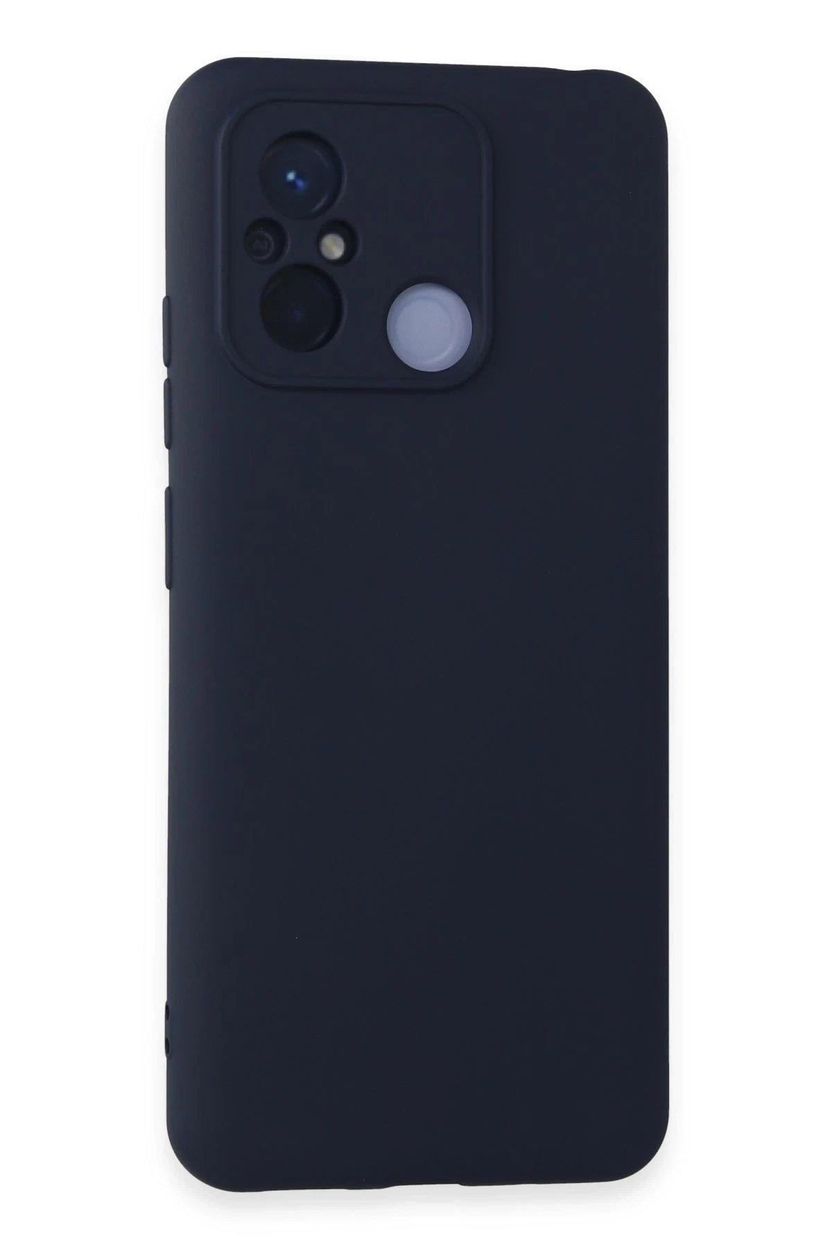 Mey İthalat®   Redmi 12C Kılıf Nano içi Kadife Silikon - Lacivert