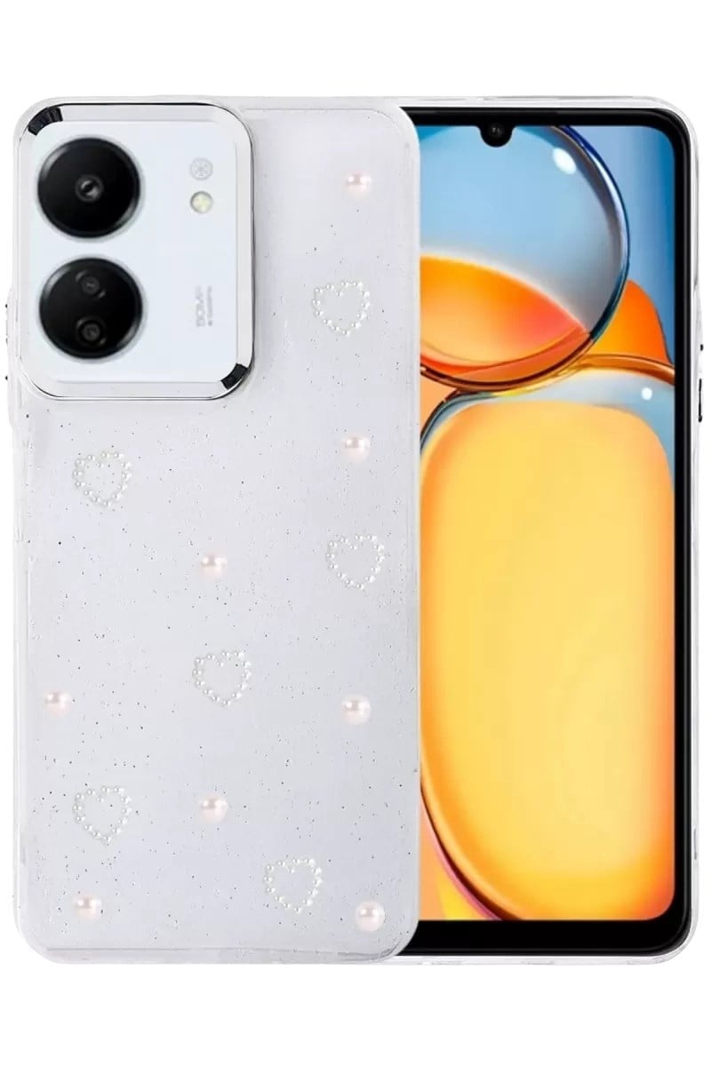 Mey İthalat®   Redmi 13C Fiyonk Desenli Kapak - Desen 10