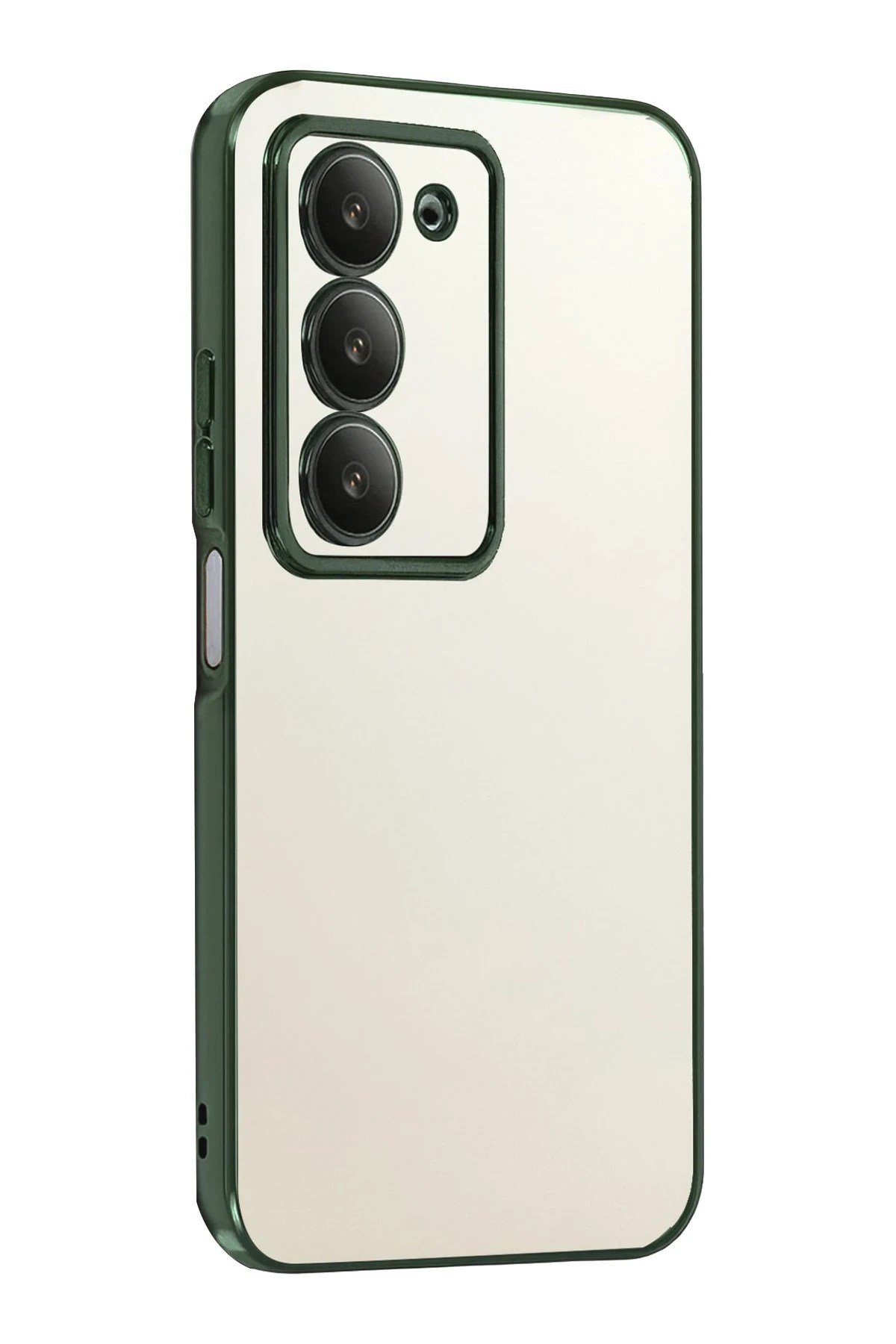 Mey İthalat®   Redmi 15 4G  Lensli Silikon - Yeşil