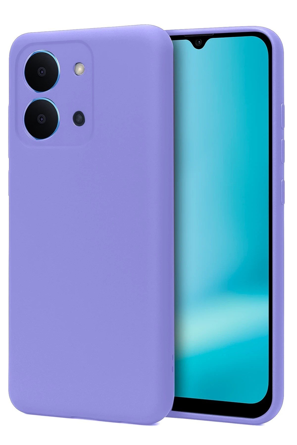 Mey İthalat®   Redmi 15C 4G First Silikon - Lila