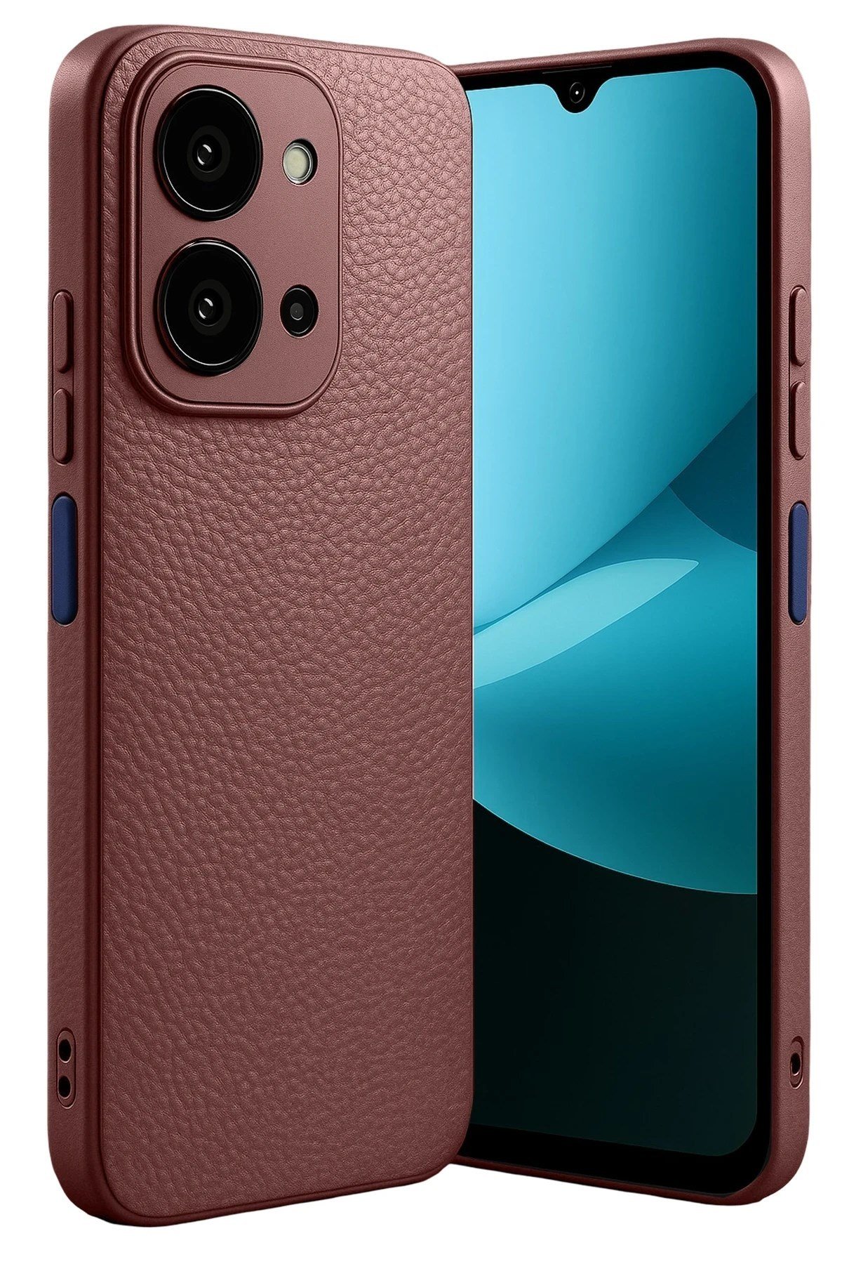 Mey İthalat®   Redmi 15C 4G Thermax Silikon Kılıf - Bordo