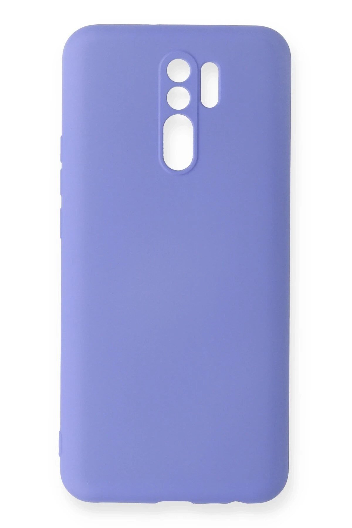 Mey İthalat®   Redmi 9 Kılıf Nano içi Kadife Silikon - Lila
