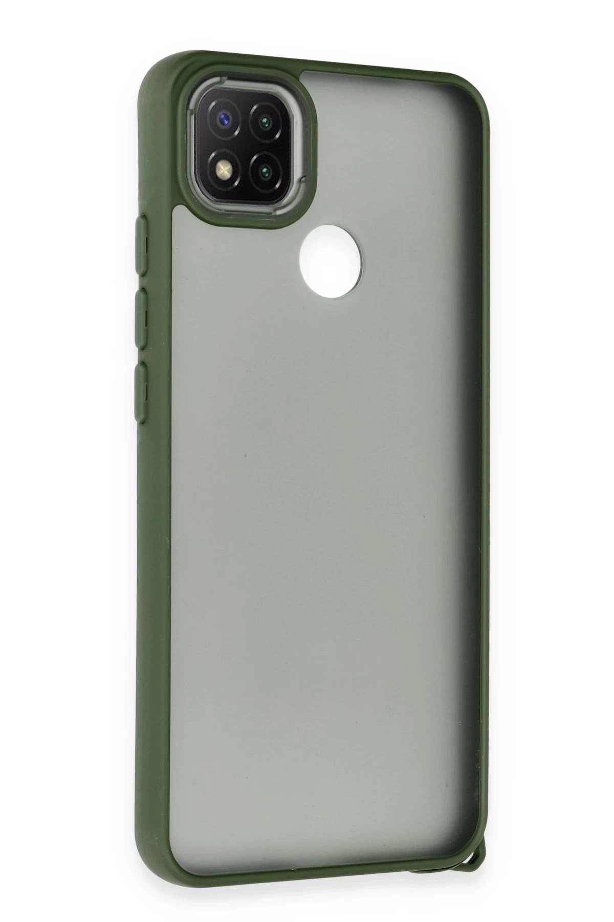 Mey İthalat®   Redmi 9C Kılıf Elegant Kapak - Yeşil