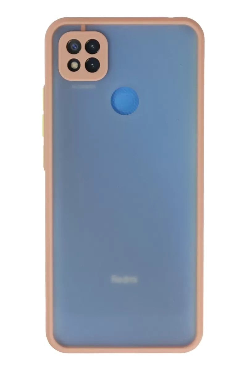 Mey İthalat®   Redmi 9C Kılıf Montreal Silikon Kapak - Pembe