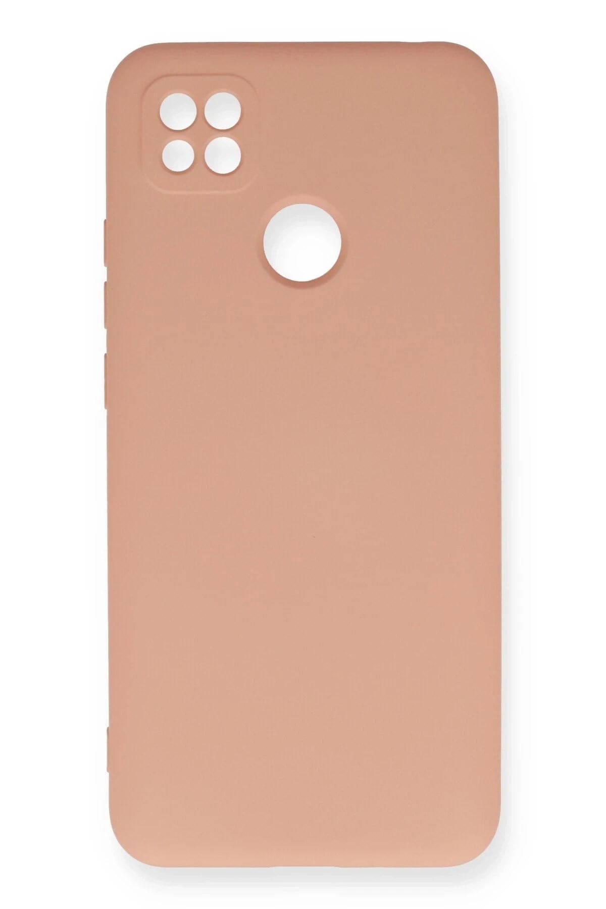 Mey İthalat®   Redmi 9C Kılıf Nano içi Kadife Silikon - Pudra