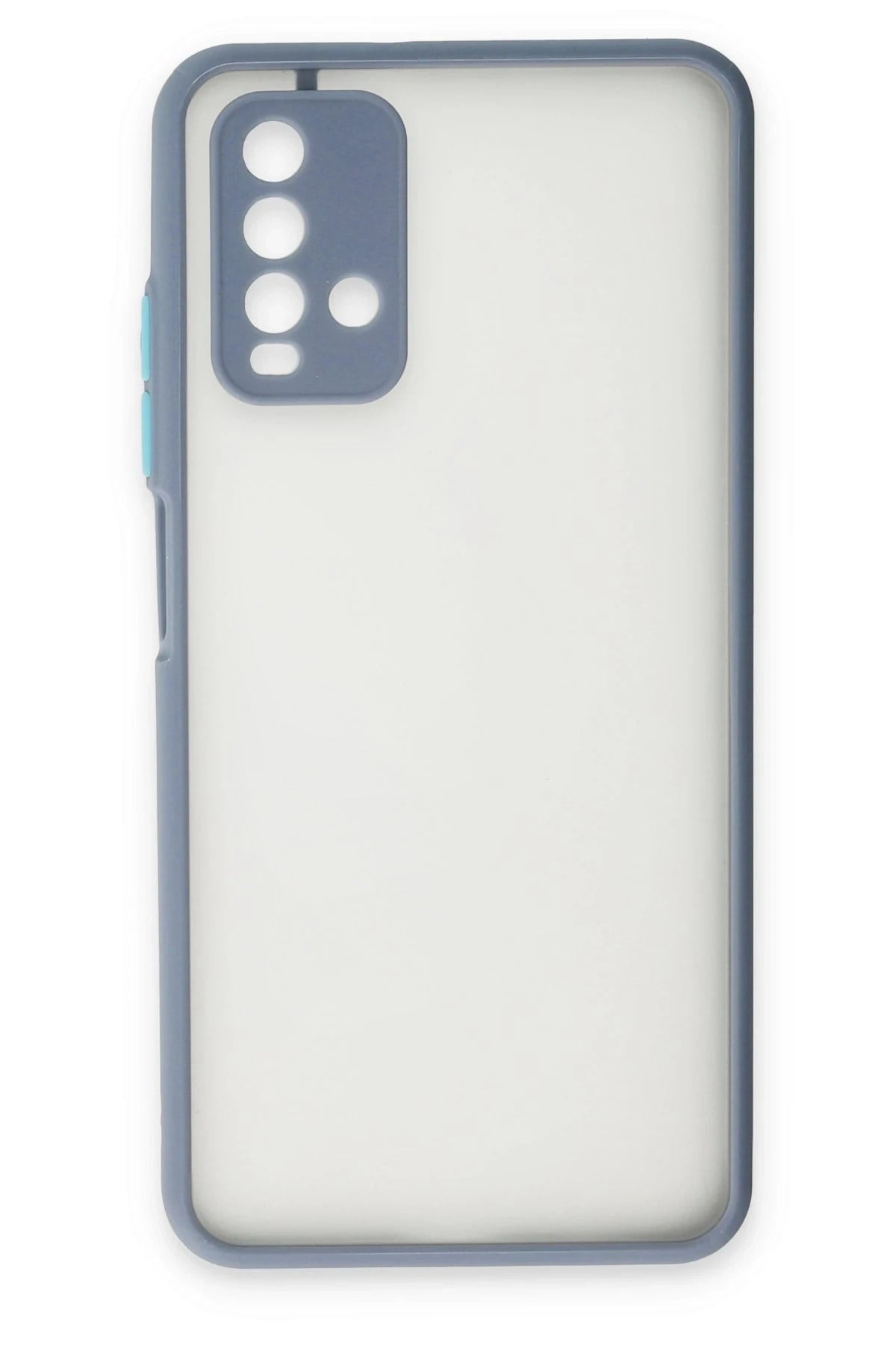 Mey İthalat®   Redmi 9T Kılıf Montreal Silikon Kapak - Gri
