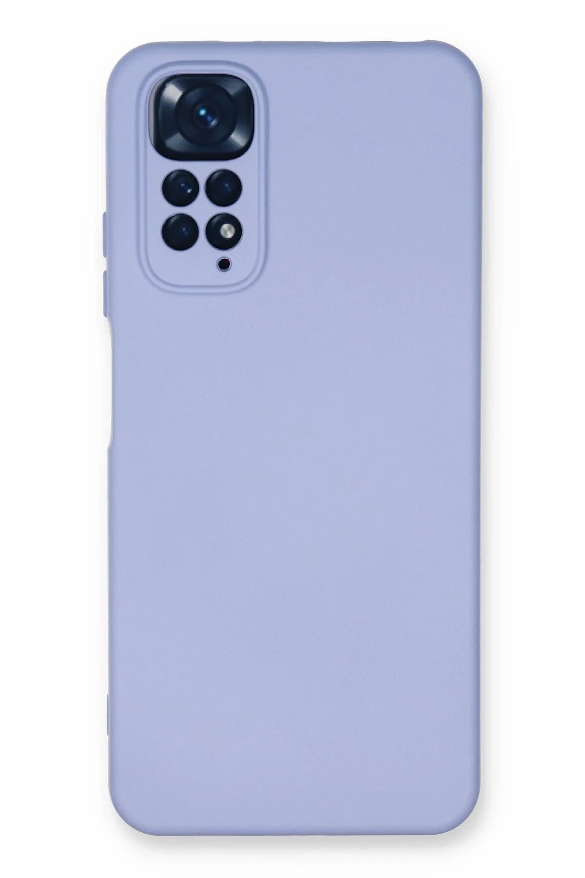 Mey İthalat®   Redmi Note 11 Kılıf Nano içi Kadife Silikon - Lila