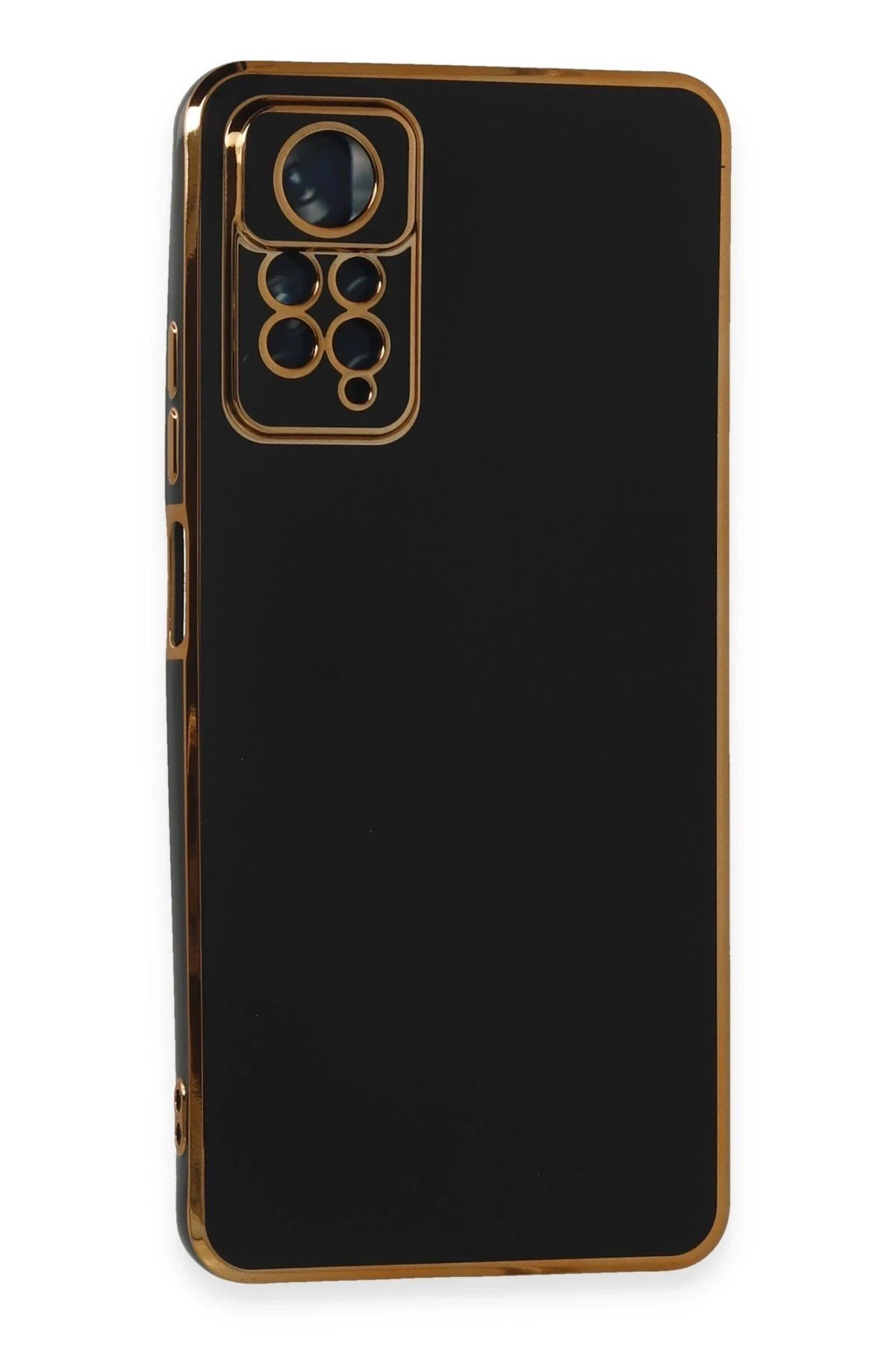 Mey İthalat®   Redmi Note 11 Pro Kılıf Volet Silikon - Siyah