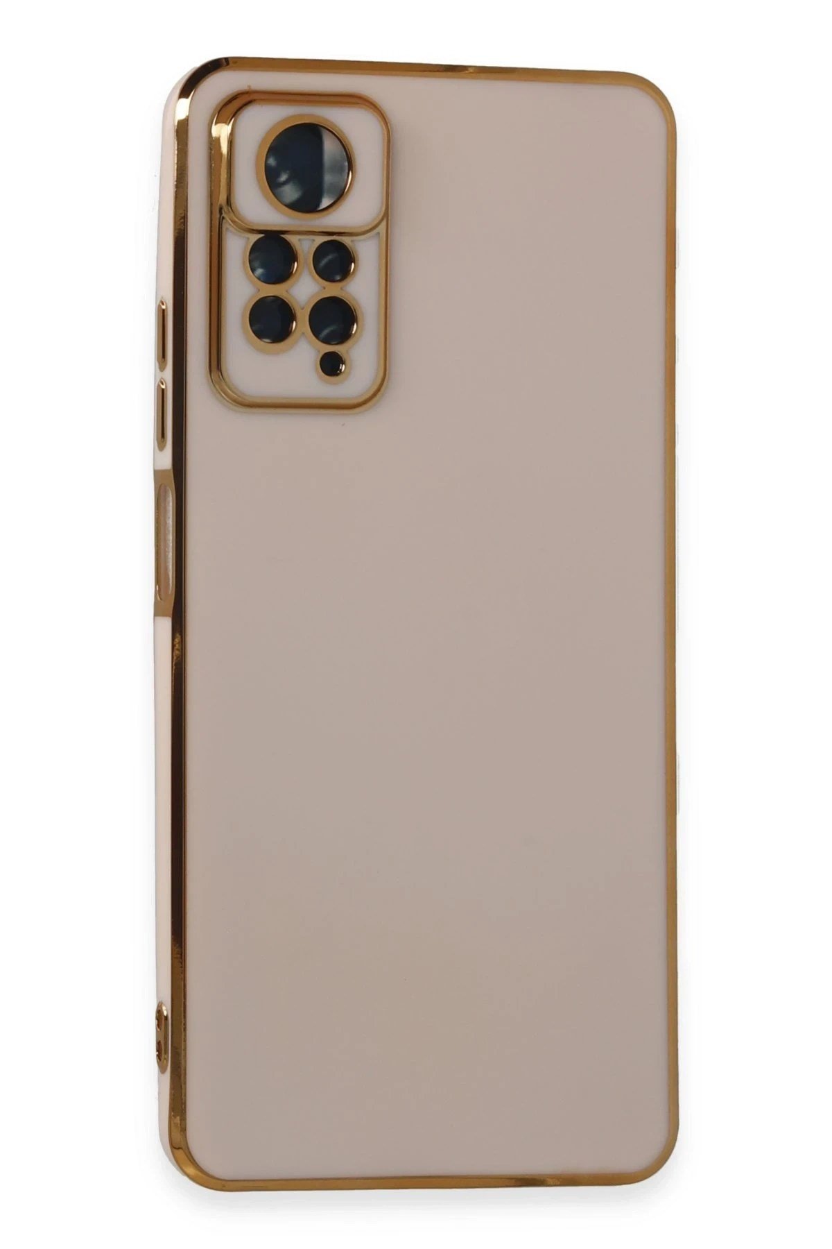 Mey İthalat®   Redmi Note 11 Pro Kılıf Volet Silikon - Pembe