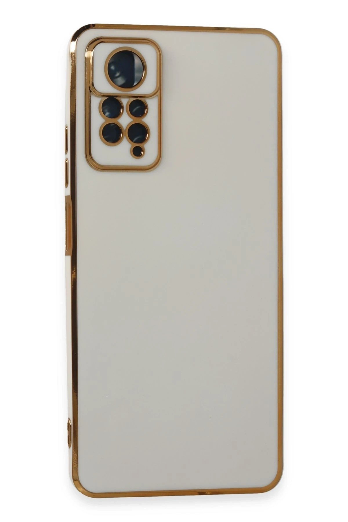 Mey İthalat®   Redmi Note 11 Pro Kılıf Volet Silikon - Beyaz