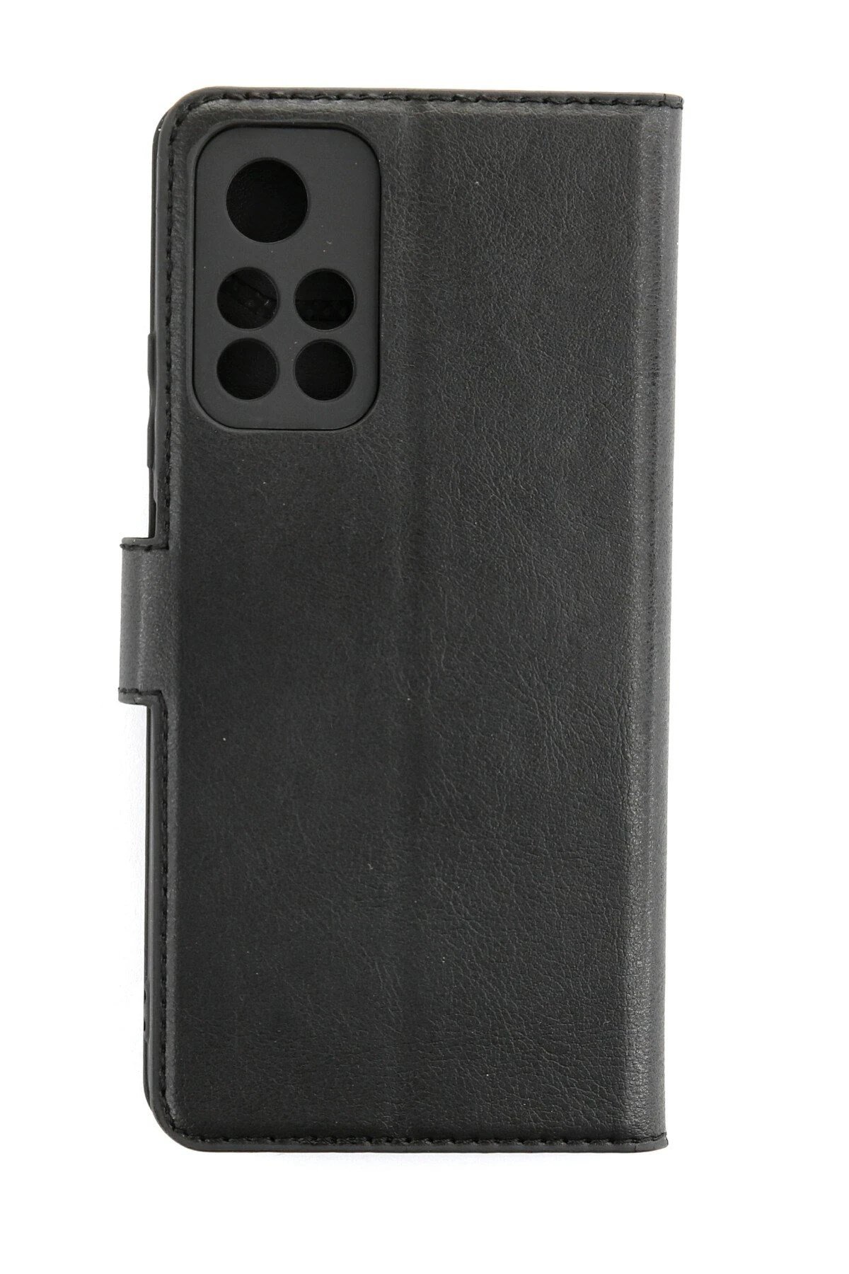 Mey İthalat®   Redmi Note 11T Kılıf Trend S Plus Kapaklı Kılıf - Siyah