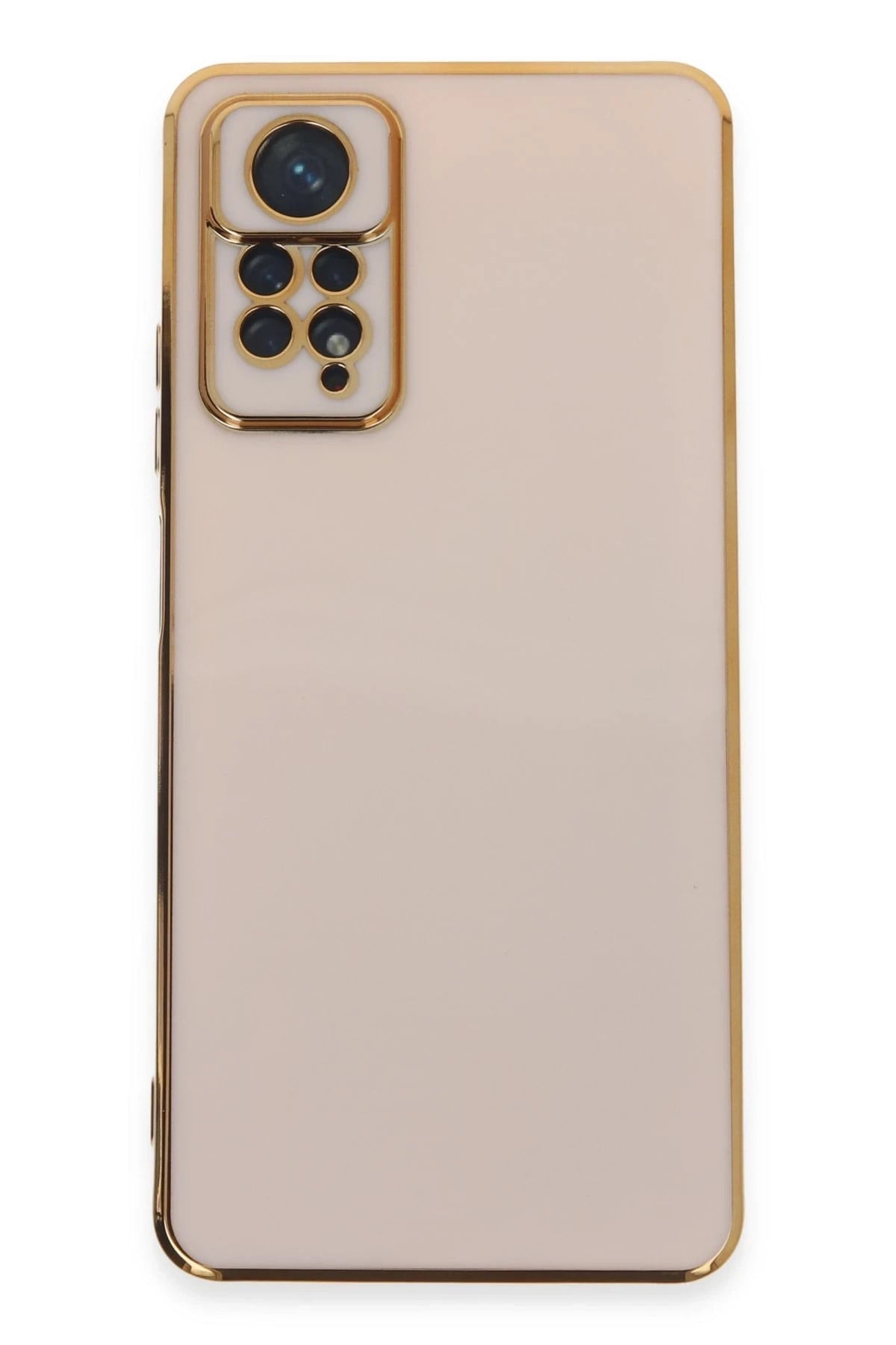 Mey İthalat®   Redmi Note 12 Pro 4G Kılıf Volet Silikon - Pembe