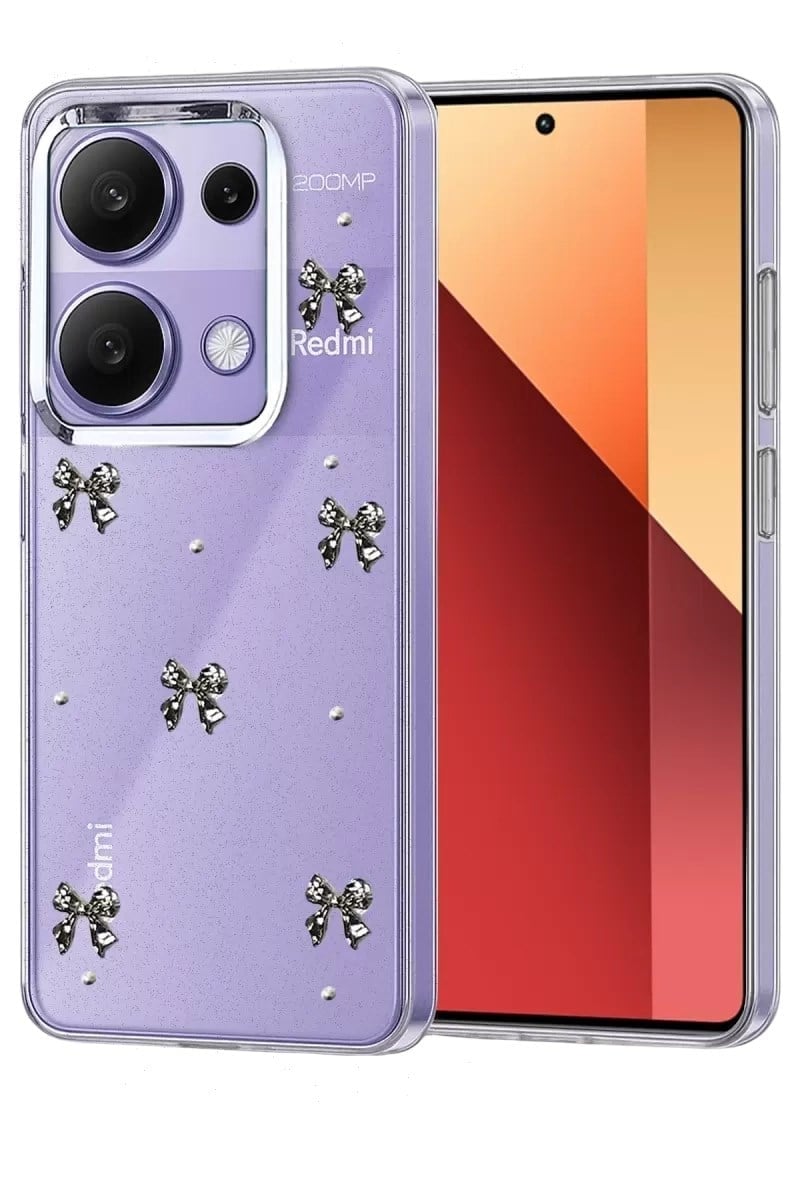 Mey İthalat®   Redmi Note 13 Pro 4G Fiyonk Desenli Kapak - Desen 5
