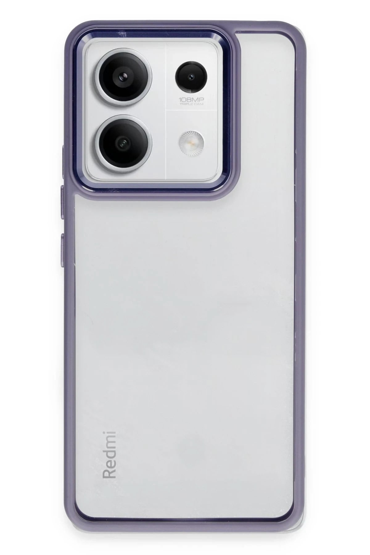 Mey İthalat®   Redmi Note 13 Pro 4G Kılıf Power Silikon - Lila