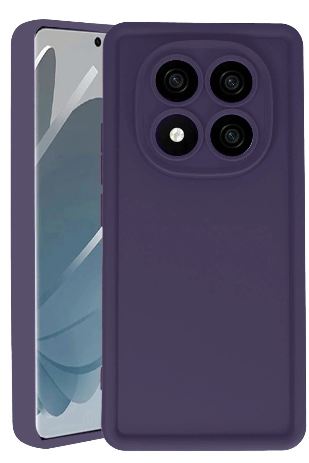 Mey İthalat®   Redmi Note 14 Pro 5G Kılıf Viera Silikon - Mor