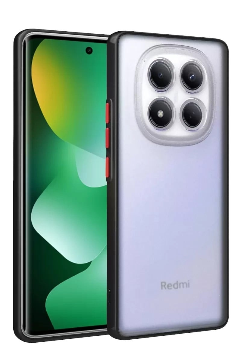 Mey İthalat®   Redmi Note 15 4G Montreal Silikon Kapak - Siyah