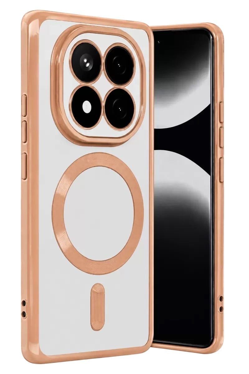 Mey İthalat®   Redmi Note 15 Pro 4G Kross Magneticsafe Kapak - Rose