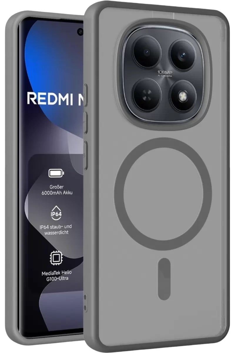 Mey İthalat®   Redmi Note 15 Pro Plus 5G Jota Magsafe Kapak - Titan Gri
