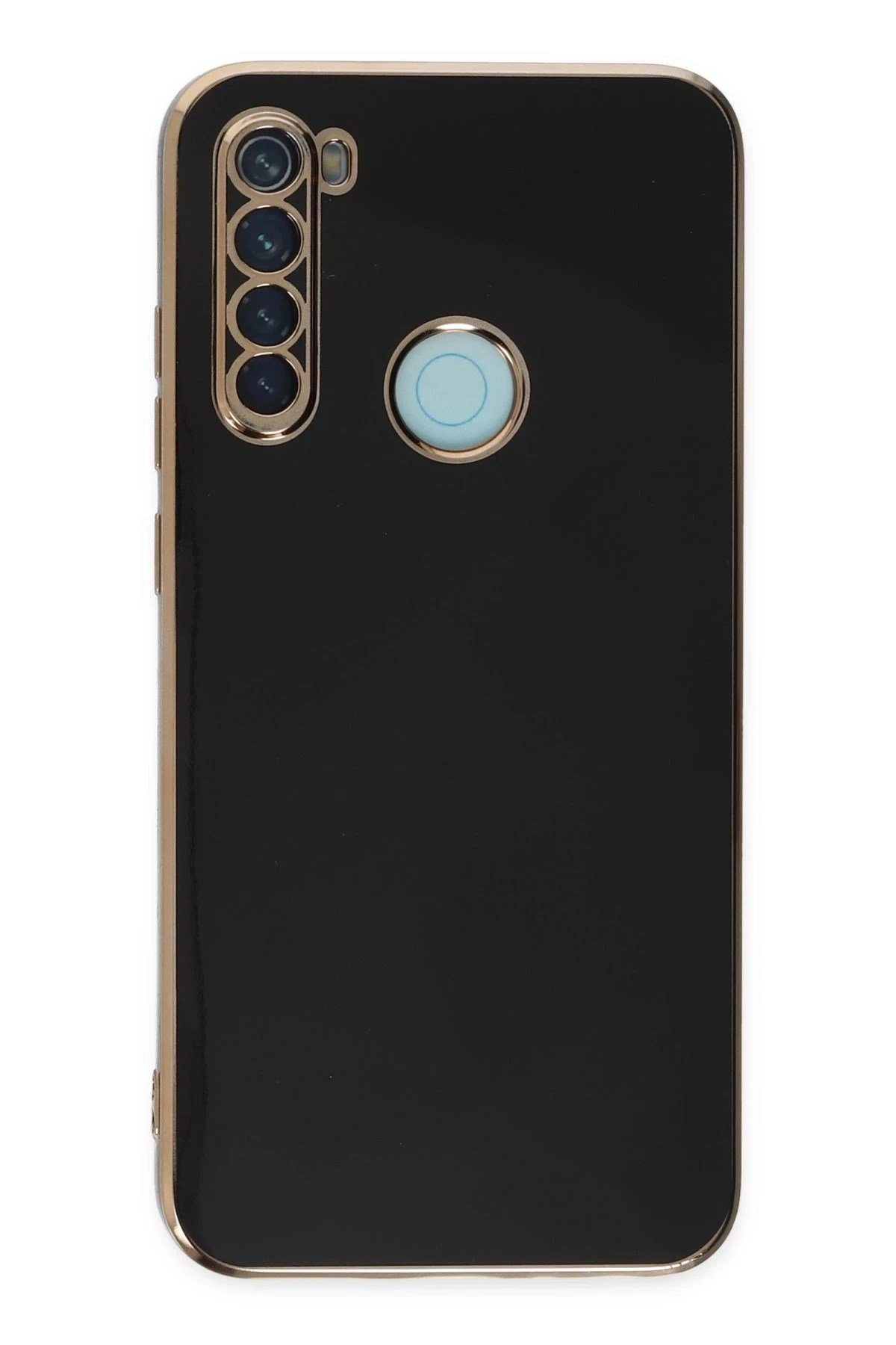 Mey İthalat®   Redmi Note 8 Kılıf Volet Silikon - Siyah