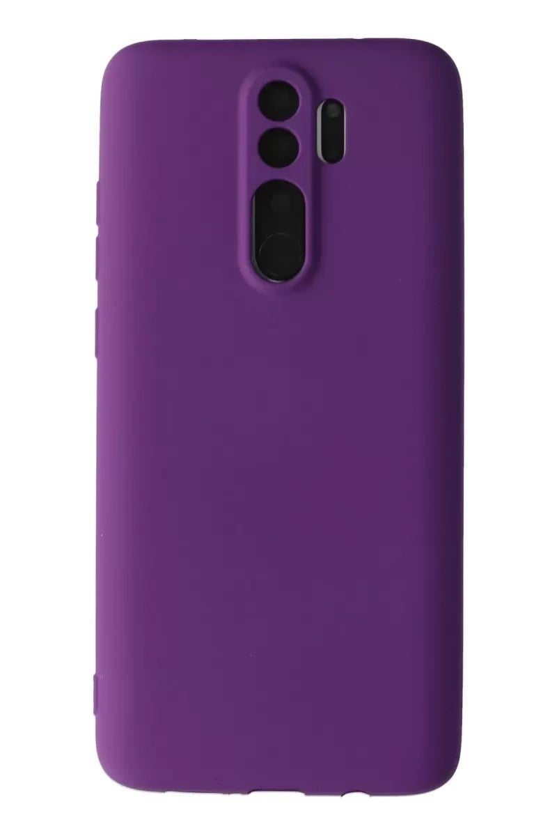 Mey İthalat®   Redmi Note 8 Pro Kılıf First Silikon - Mor