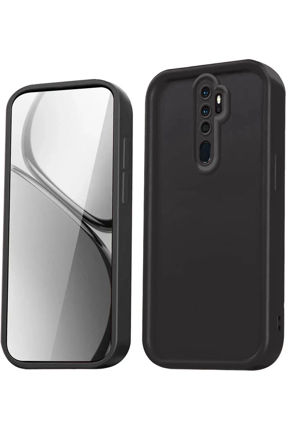 Mey İthalat®   Redmi Note 8 Pro Kılıf Viera Silikon - Siyah