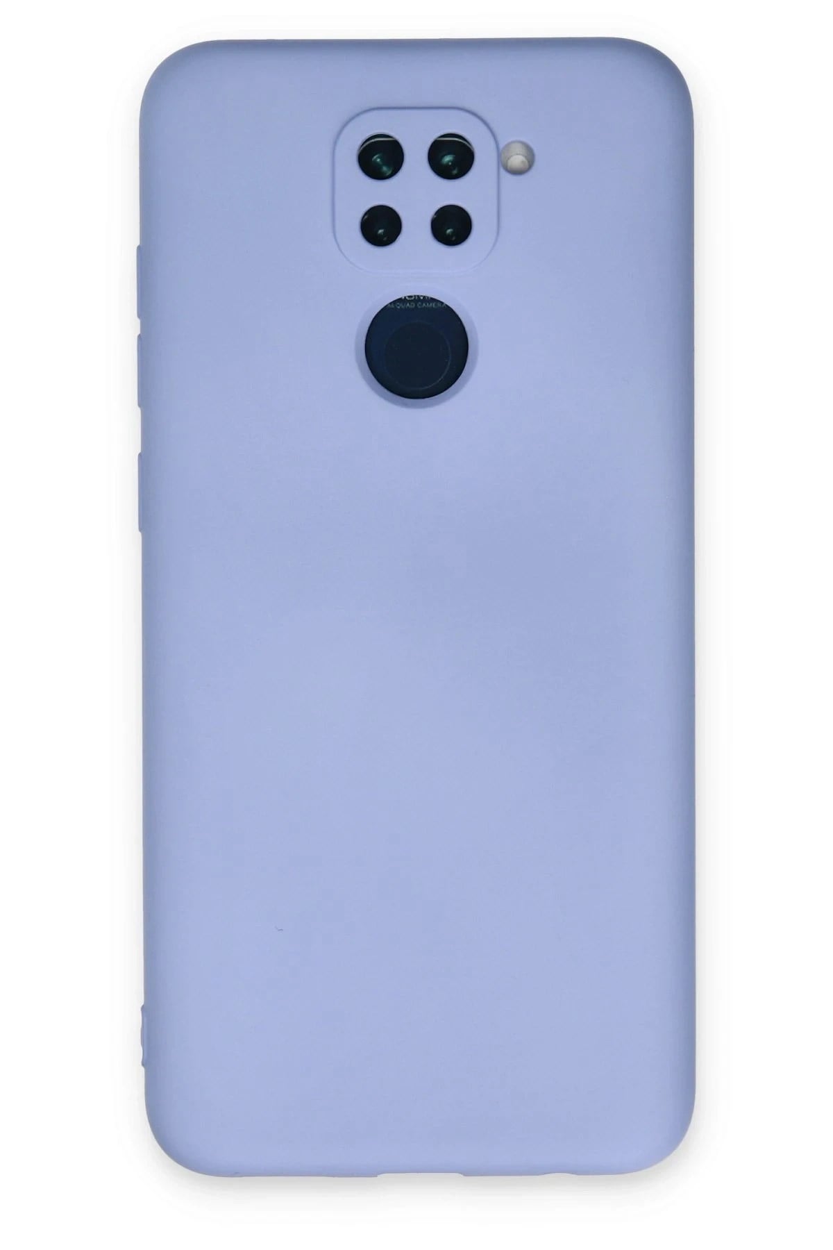 Mey İthalat®   Redmi Note 9 Kılıf Nano içi Kadife Silikon - Lila