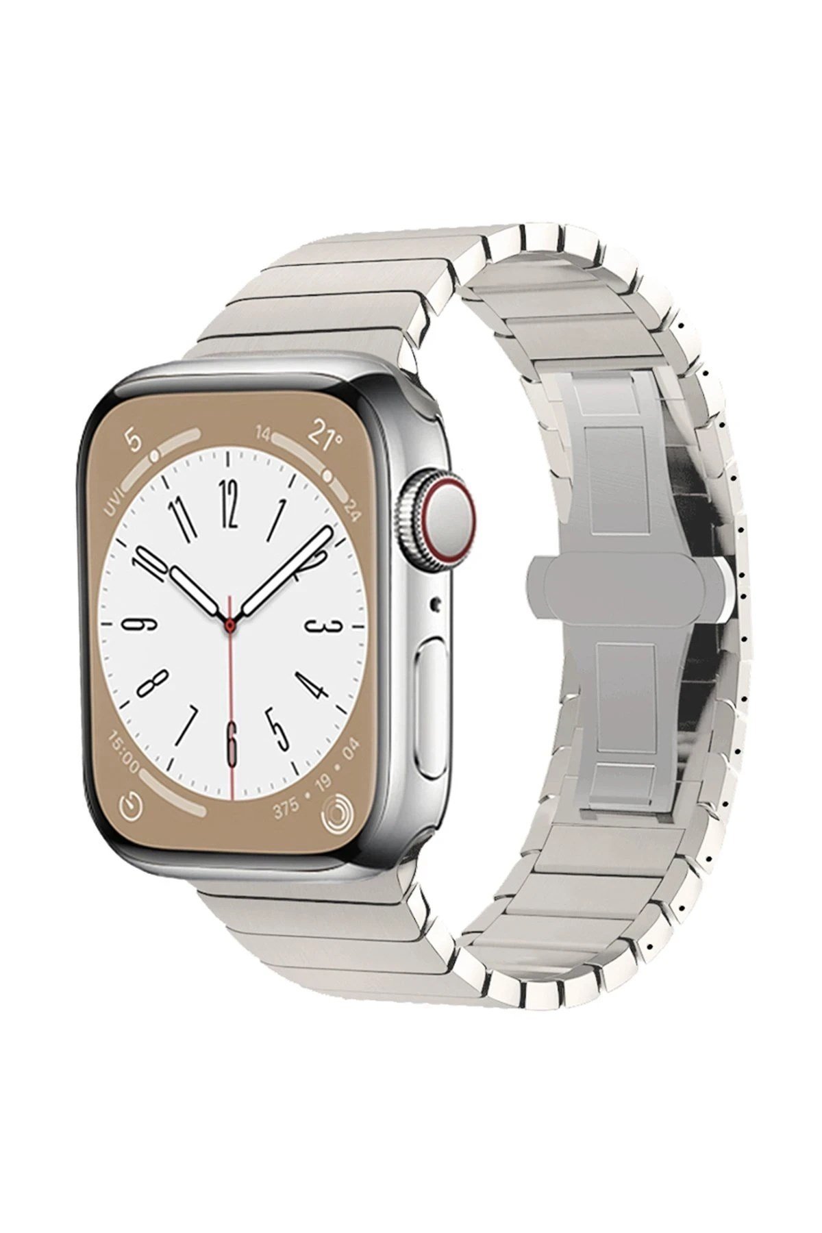 Mey İthalat®   Watch 38mm KR413 Fine Steel Kordon - Yıldız Işığı