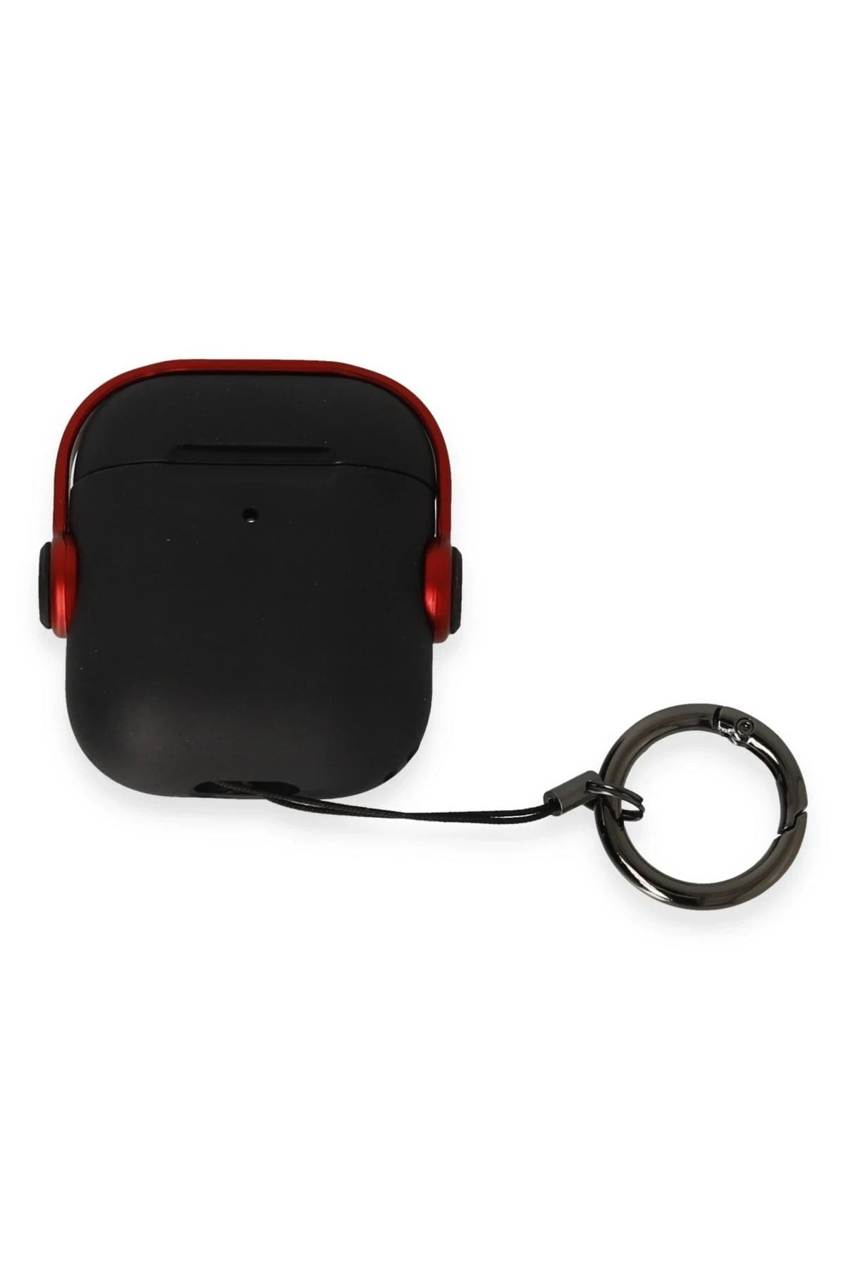 Mey İthalat®  Airpods 2 (2.nesil) Cool Kılıf - Siyah-Kırmızı